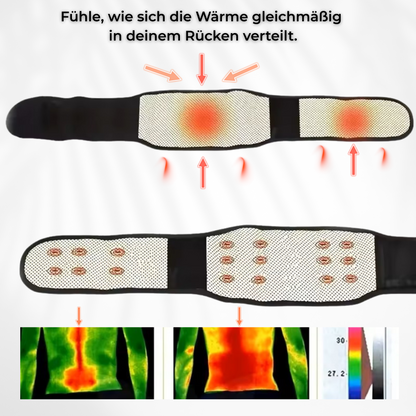 HeatBelt - Selbstheizender Rückenstützgürtel für Wärme & Entlastung