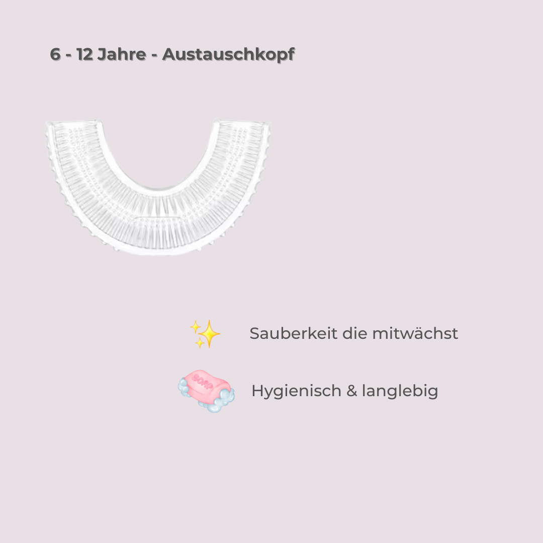 LittleShine™ Ersatzbürsten – Sanfte Sauberkeit, immer wie neu!