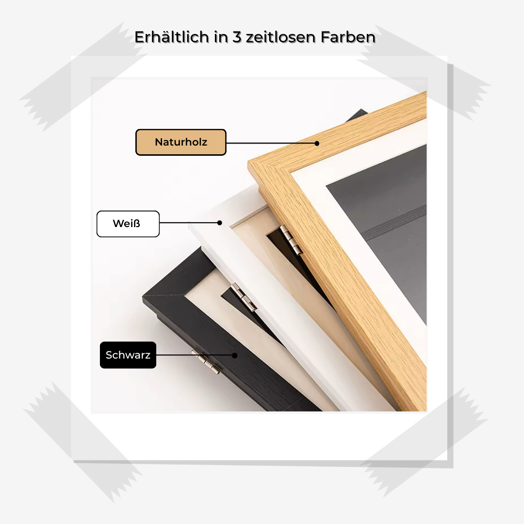 MemoryBear Frame™ Magnetischer Kinder-Kunstrahmen