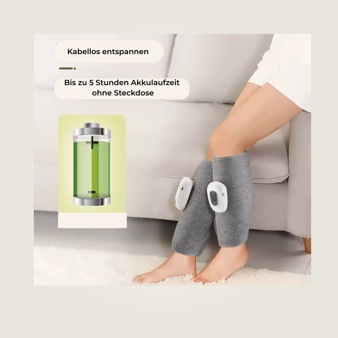 LegRelief™ – 360° Luftdruck Beinmassagegerät