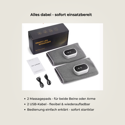 LegRelief™ – 360° Luftdruck Beinmassagegerät
