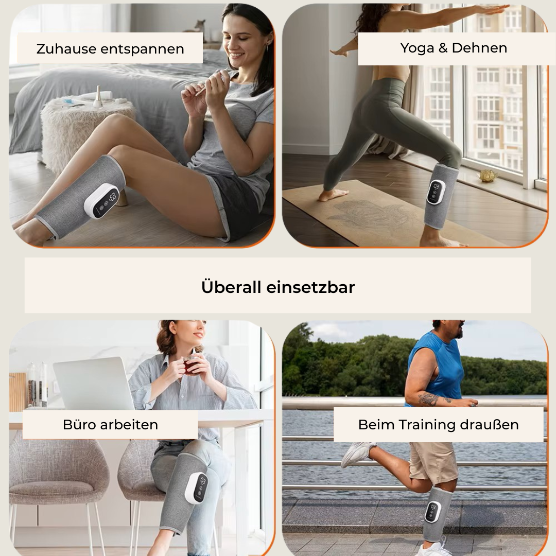 LegRelief™ – 360° Luftdruck Beinmassagegerät